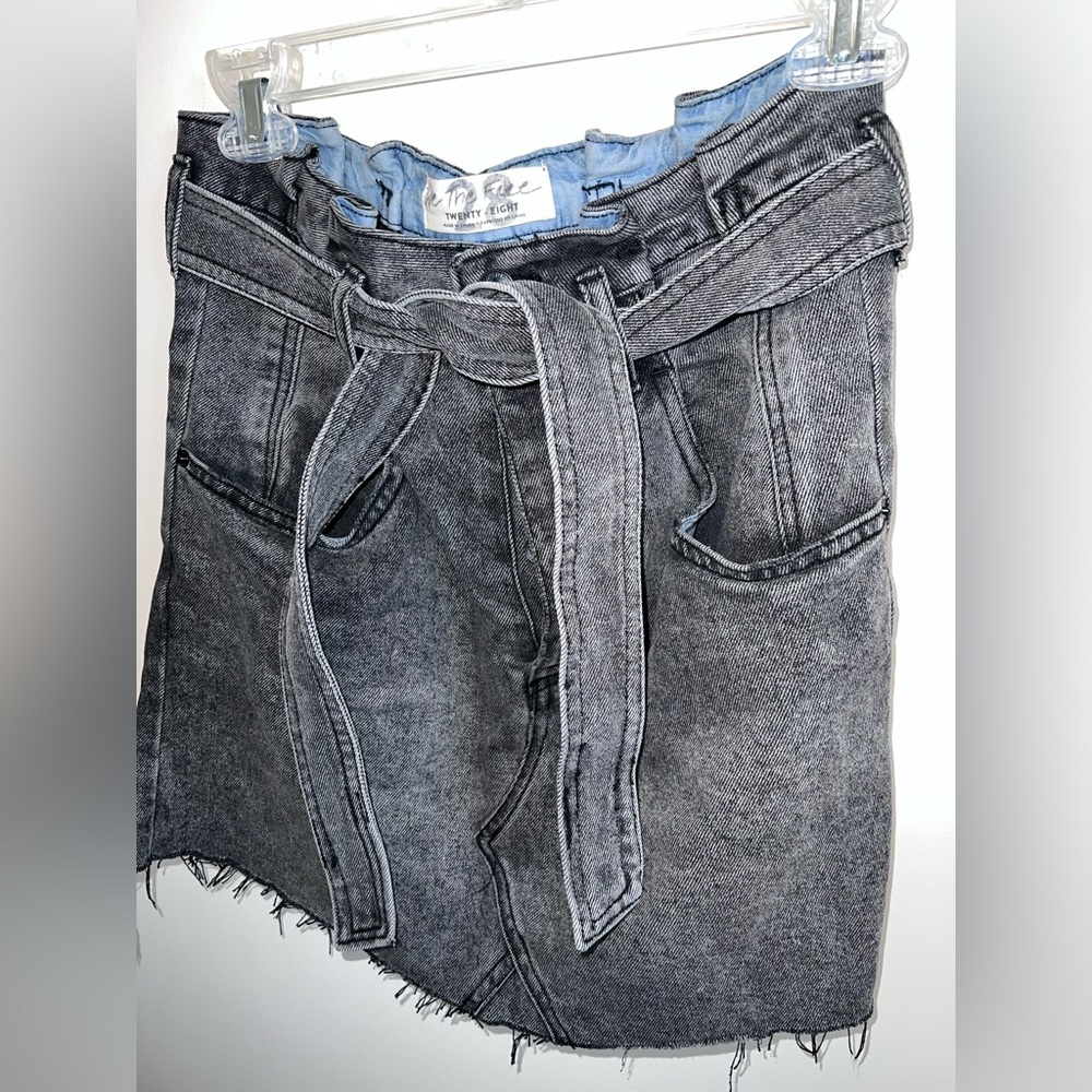 Free People Grey Skirt